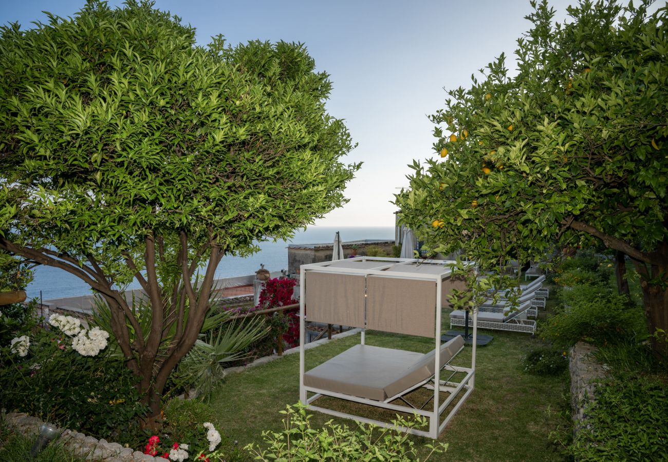 Villa a Praiano - Villa Panorama - Piscina vista sul mare e Sauna 