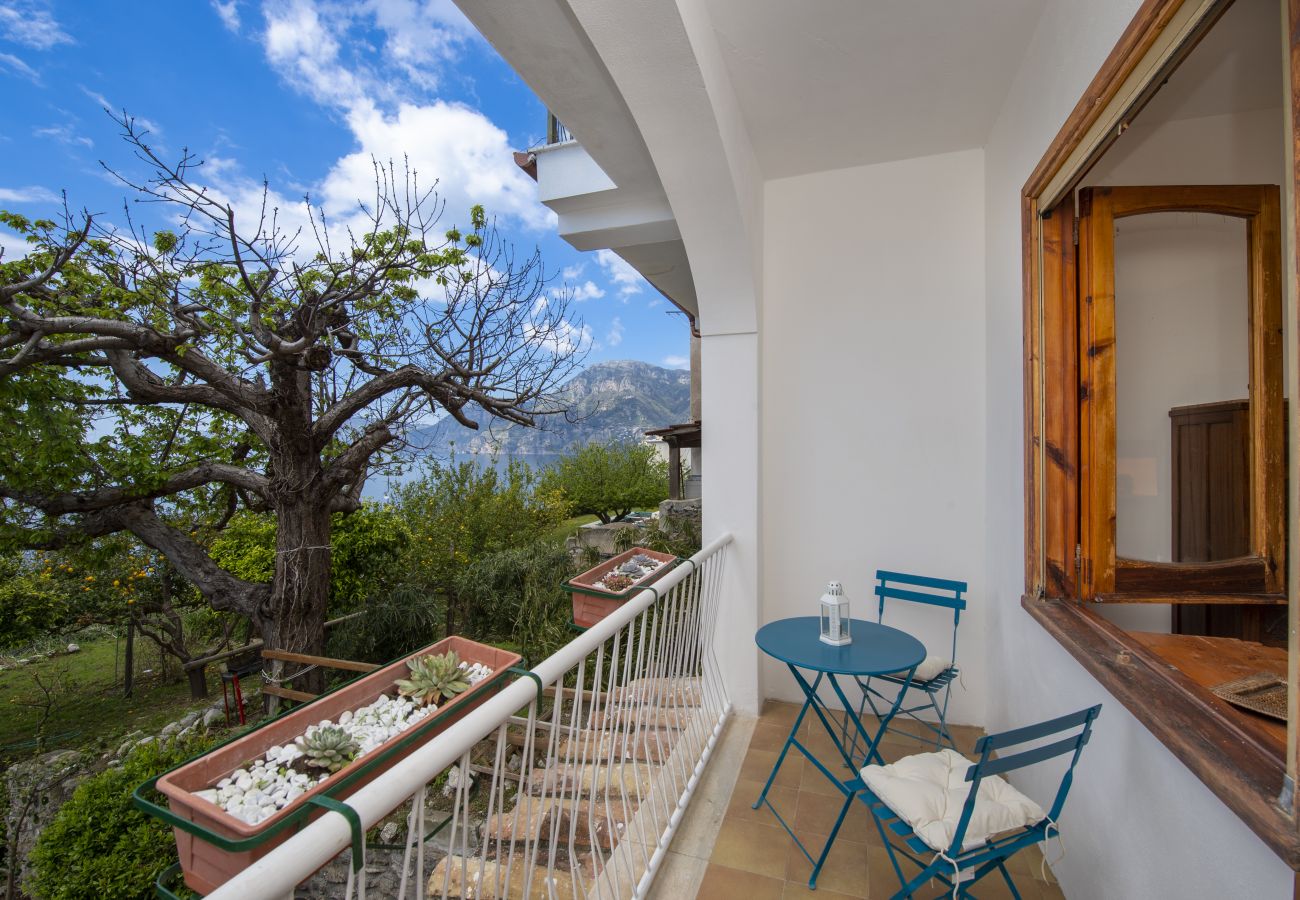 Casa a Praiano - Casa di Nonno Mario - Vista sul Tramonto di Capri