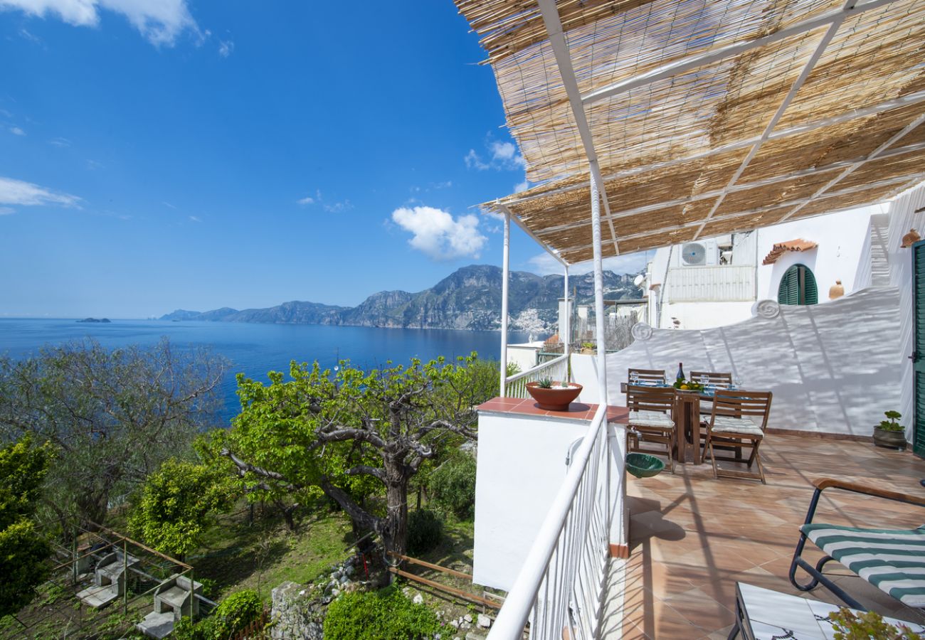 Casa a Praiano - Casa di Nonno Mario - Vista sul Tramonto di Capri